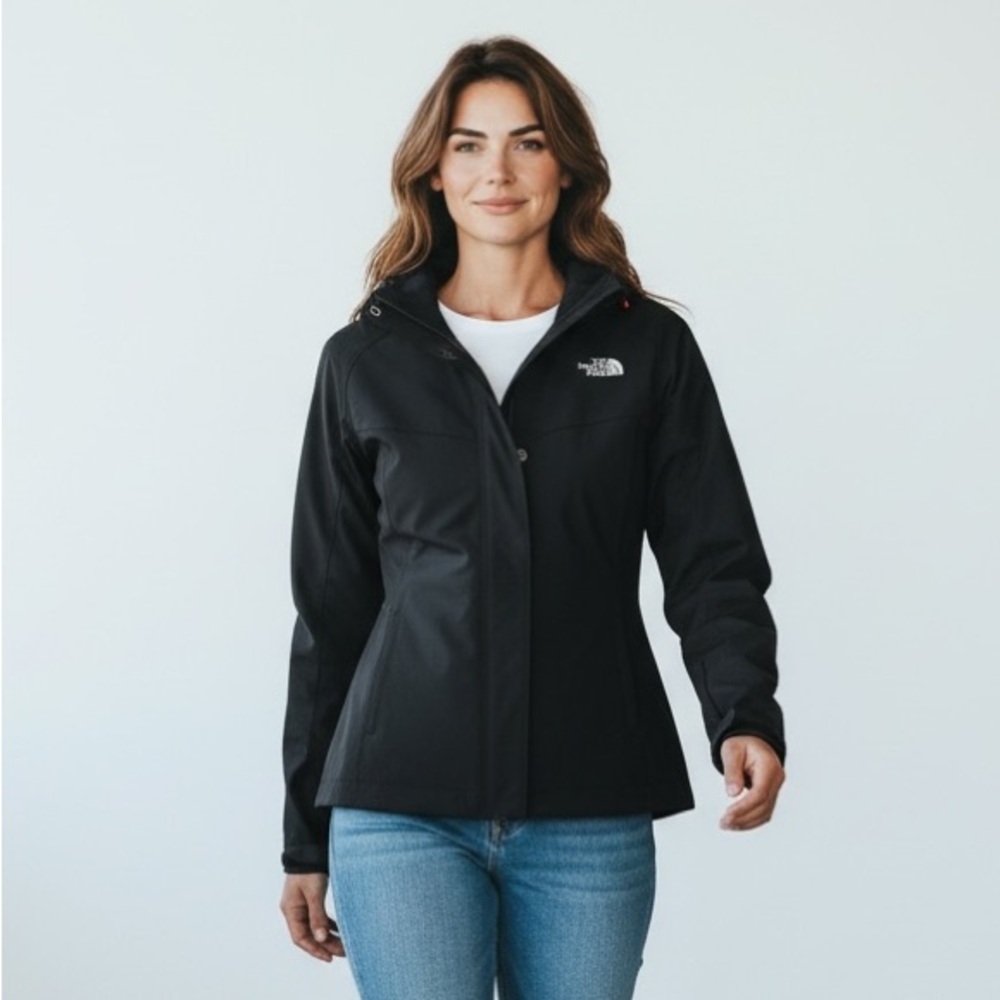The North Face Summit Series Windstopper Jacket Black Size S Softshell